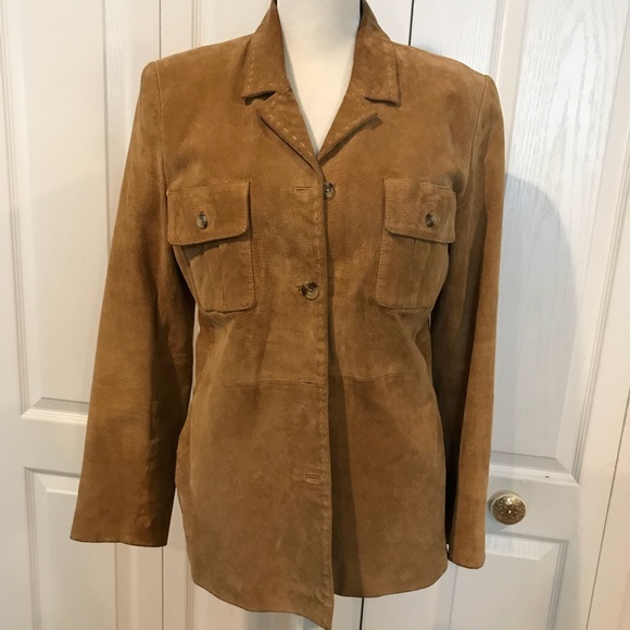 Style and Co Suede jacket, size M - Picture 2 of 4